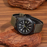BUREI Men's Watch, Military-Style Watch with Date Display, Waterproof, Outdoor Sports, Gift for Men