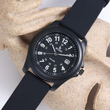 BUREI Men's Watch, Military-Style Watch with Date Display, Waterproof, Outdoor Sports, Gift for Men