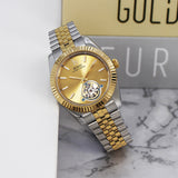 BUREI Men's Classic Luxury Watch Stainless Steel Waterproof Machine Watch Fashion Double Watches Date Sapphire Crystal