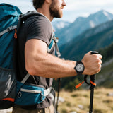 BUREI Men's Watch, Military-Style Watch with Date Display, Waterproof, Outdoor Sports, Gift for Men