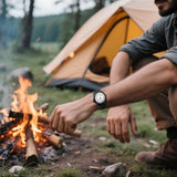 BUREI Men's Watch, Military-Style Watch with Date Display, Waterproof, Outdoor Sports, Gift for Men