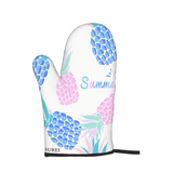 BUREI Dream of Pineapple Silicone Insulated, Heatresistant, Anti Slip Baking and Barbecue Gloves