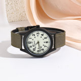 BUREI Men's Watch, Military Watch, Analog Luminous Pointer Quartz Waterproof Men Watch